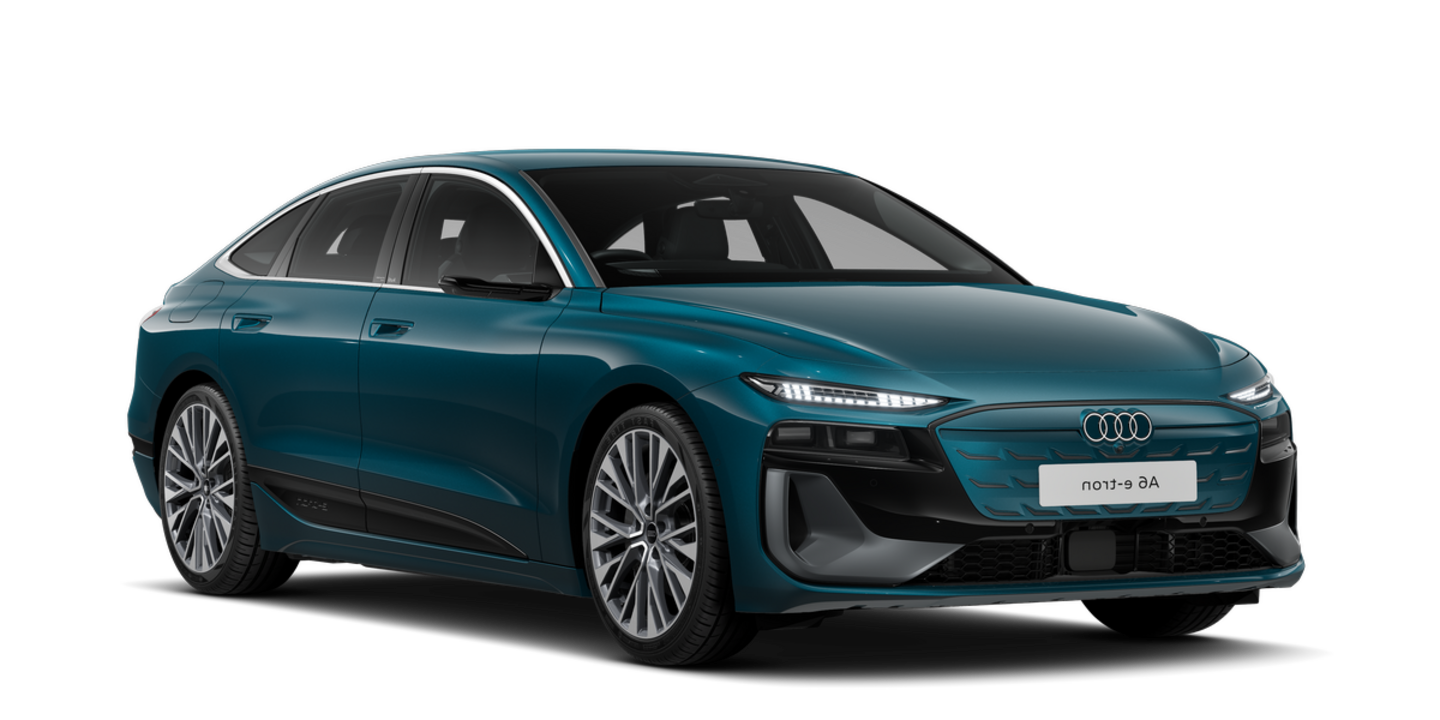 Audi A6 e-tron Sportback Performance Black — imagem editorial